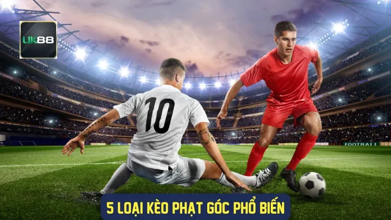 5 loại kèo phạt góc phổ biến